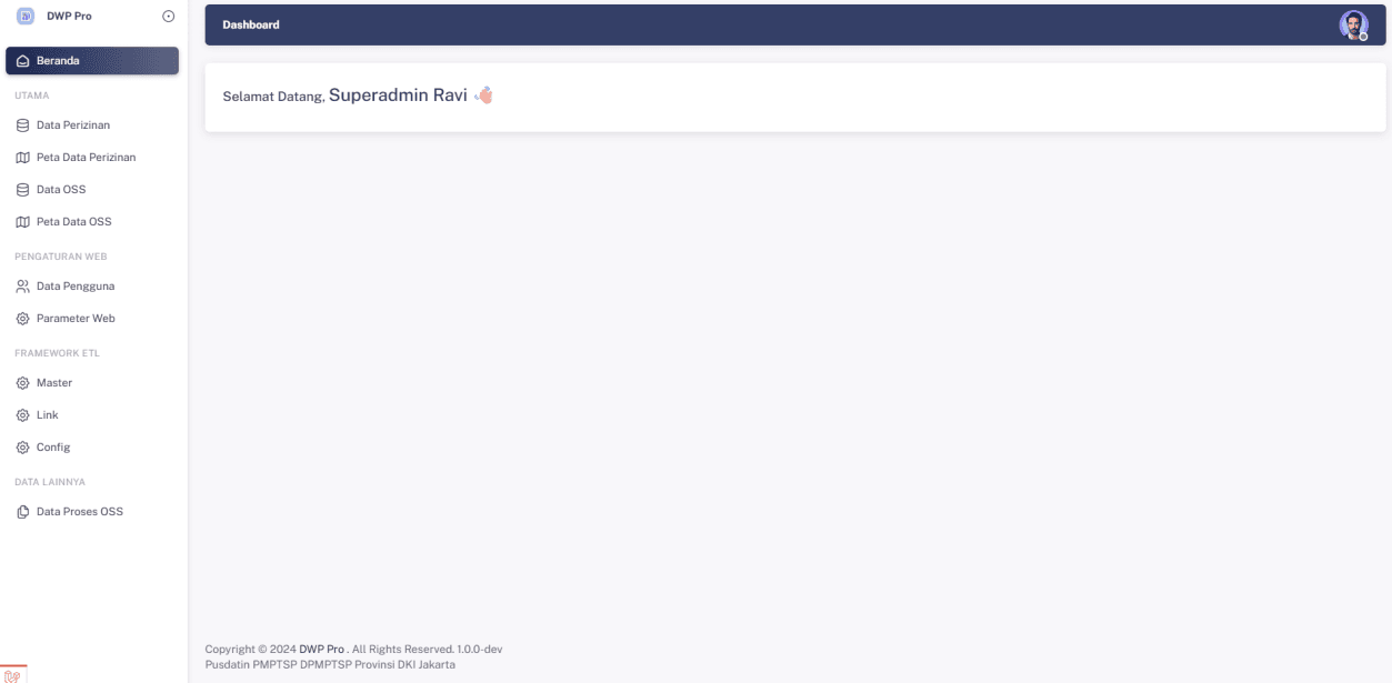 Datawarehouse PTSP